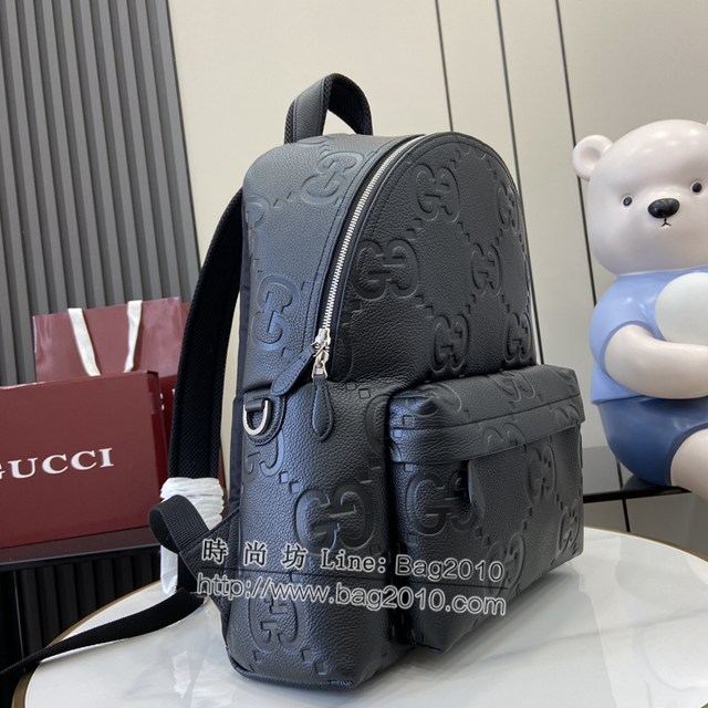 Gucci專櫃古馳最新款2025早春系列粒面雙肩背包 jh2011型號：819065